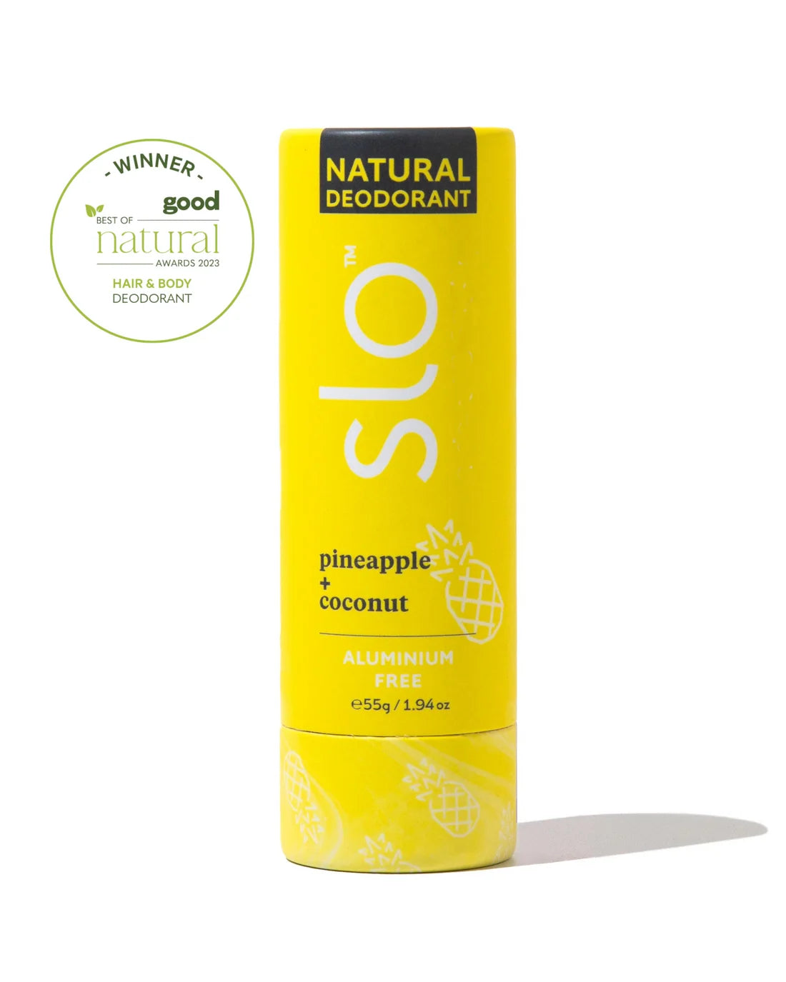 Slo Natural Deodorant | Pineapple + Coconut
