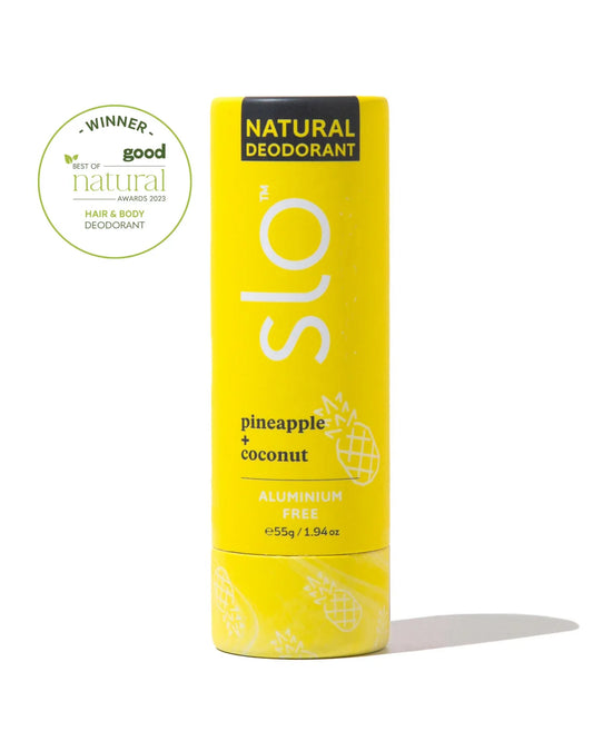 Slo Natural Deodorant | Pineapple + Coconut