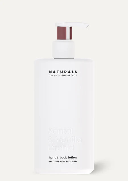 The Aromatherapy Co Naturals Hand & Body Lotion | Santal & Vanilla Orchid