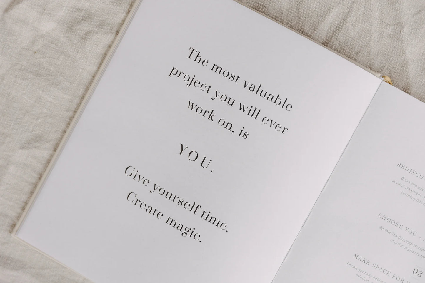 Olive + Page - YOU The Well-Being Journal