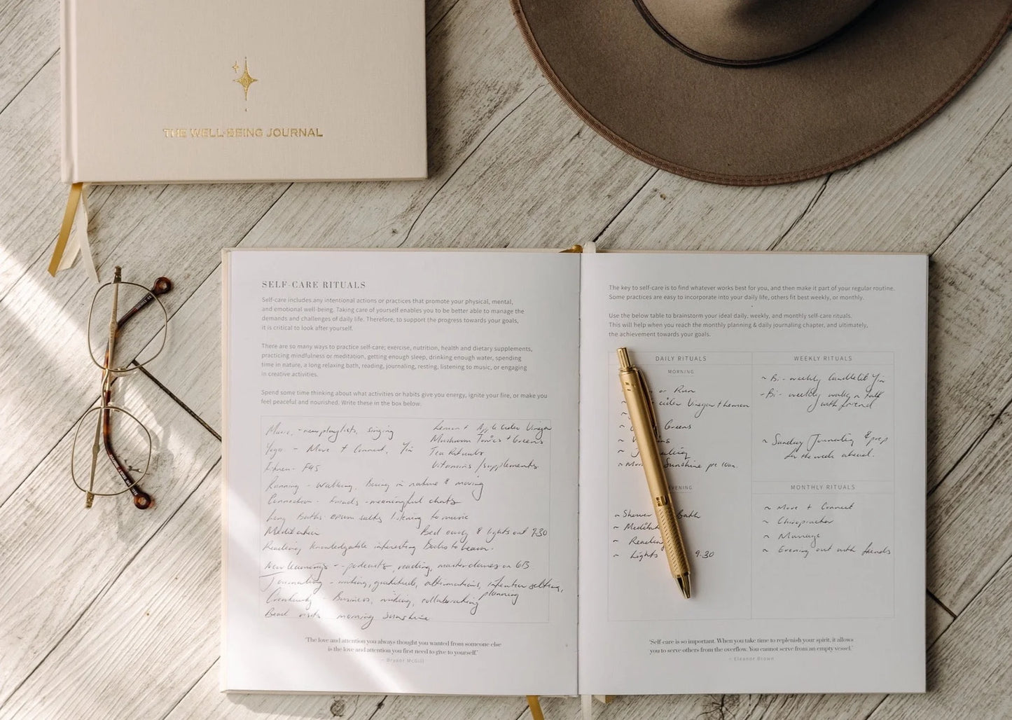 Olive + Page - YOU The Well-Being Journal