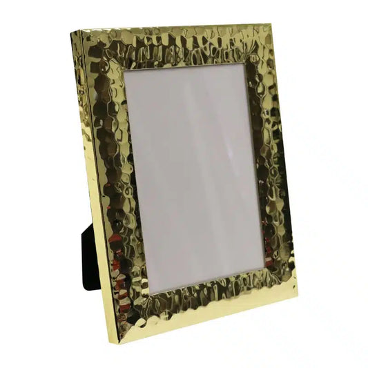 Hammered Gold Photo Frame 4x6