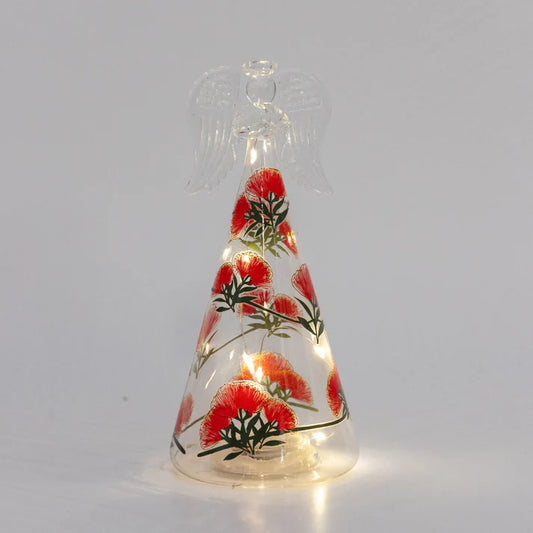 Stellar Lights Pohutukawa Glass Angel