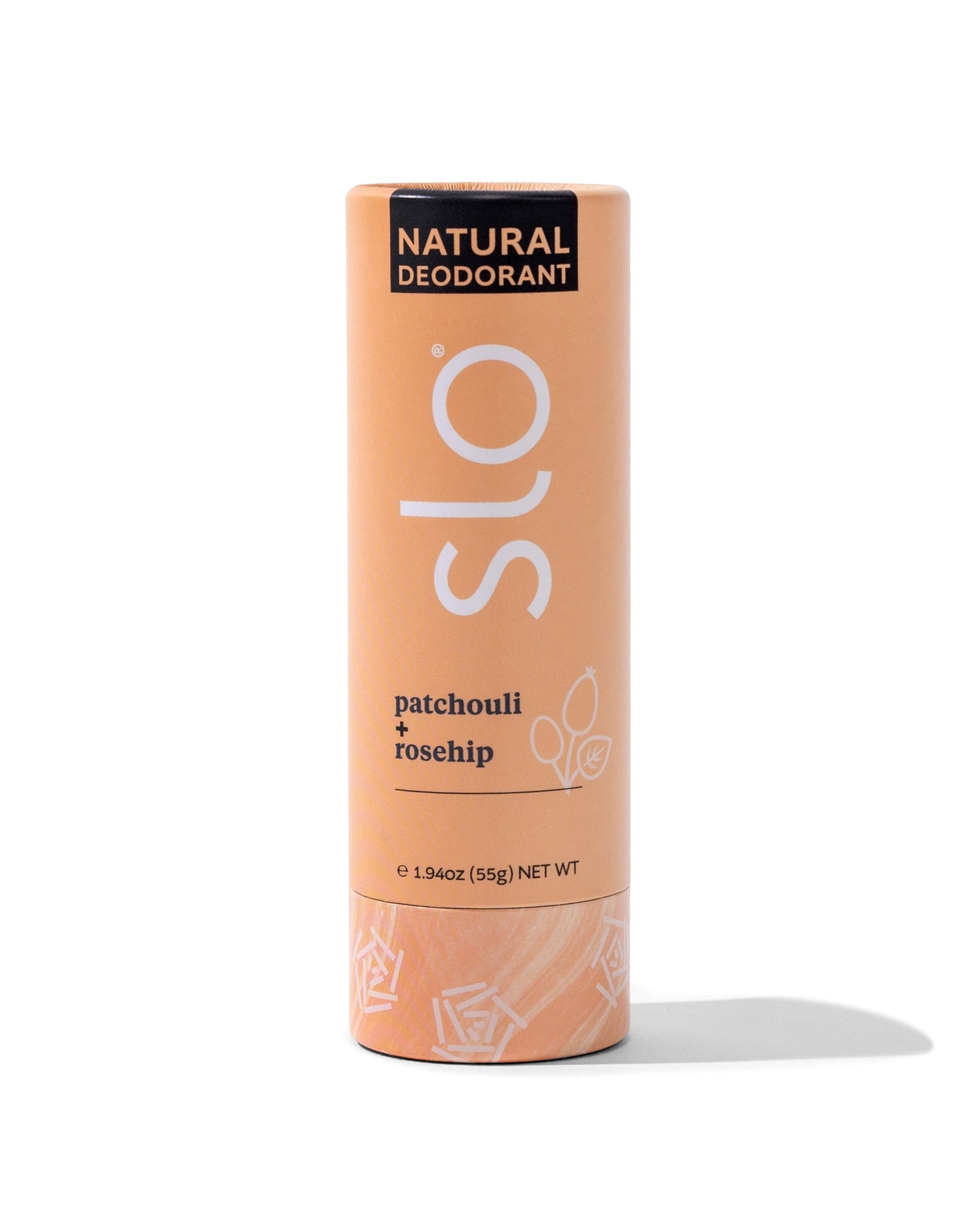 Slo Natural Deodorant | Patchouli + Rose