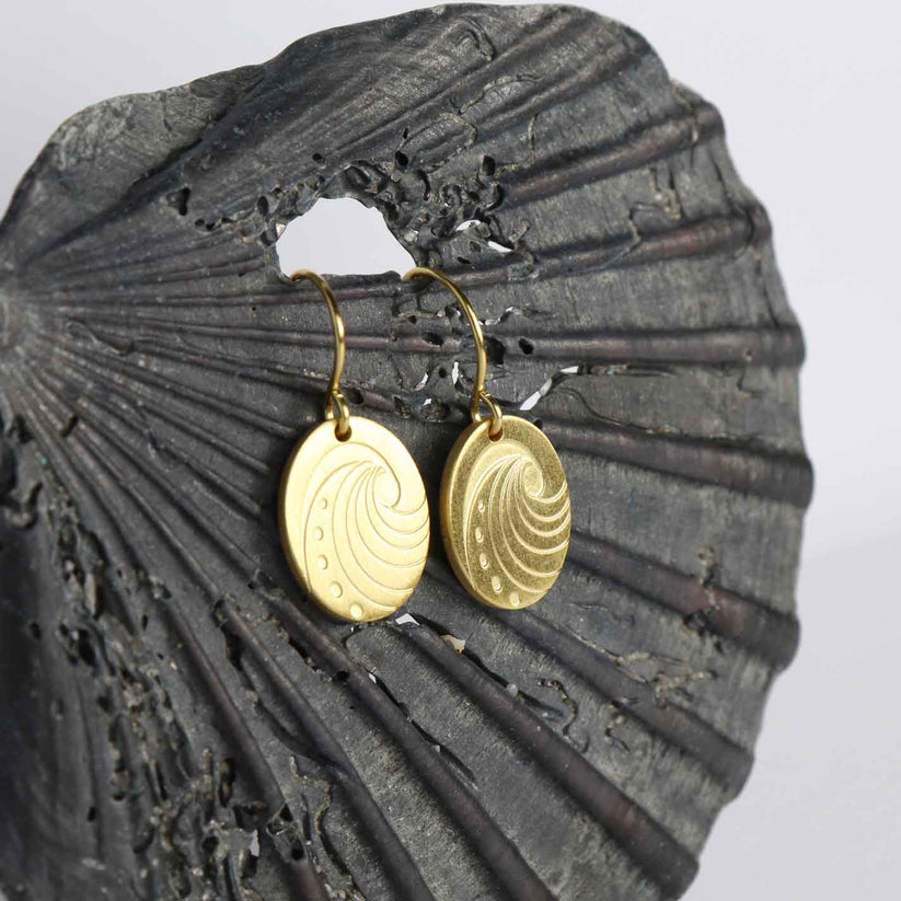 Little Taonga Paua Pendant Earrings
