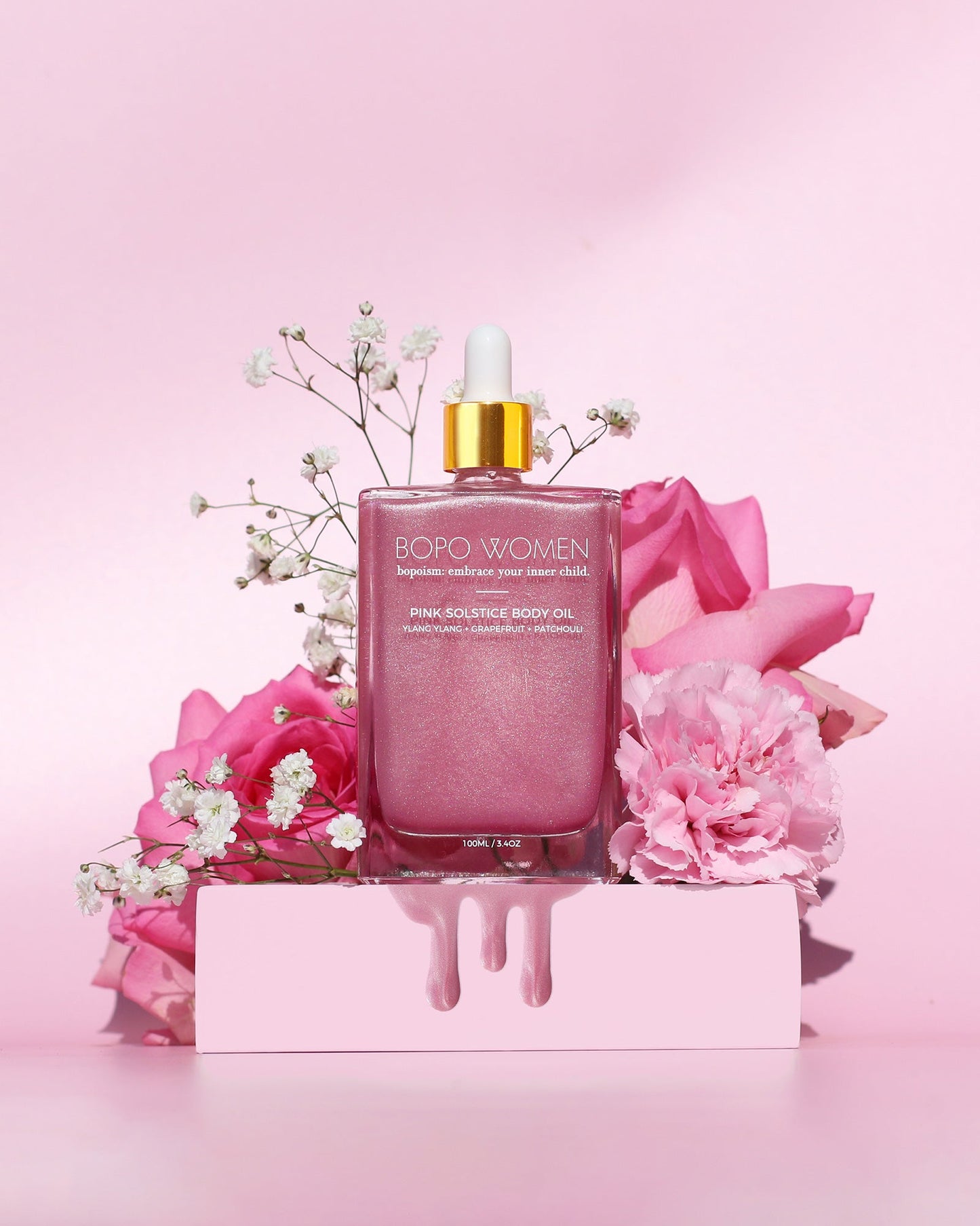 Bopo Women Body Oil - Pink Summer Solstice 100ml