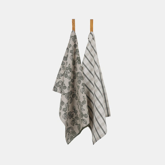 Raine & Humble Berry Tea Towel Set of 2