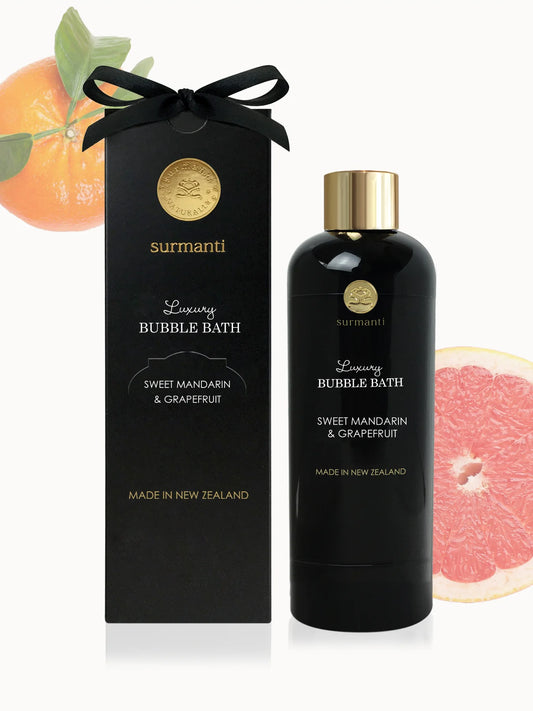 Surmanti Luxury Bubble Bath - Sweet Mandarin and Grapefruit