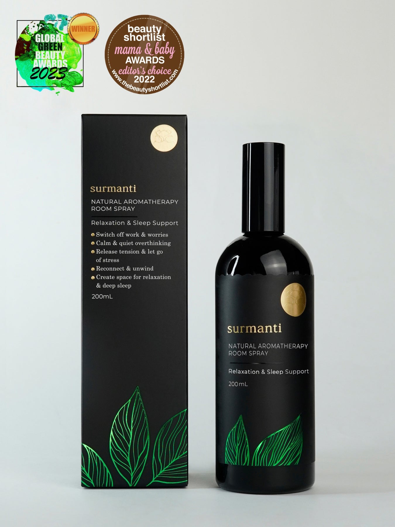Surmanti RELAX. Sleep Easy Linen Spray Home Parfum (200 mL)