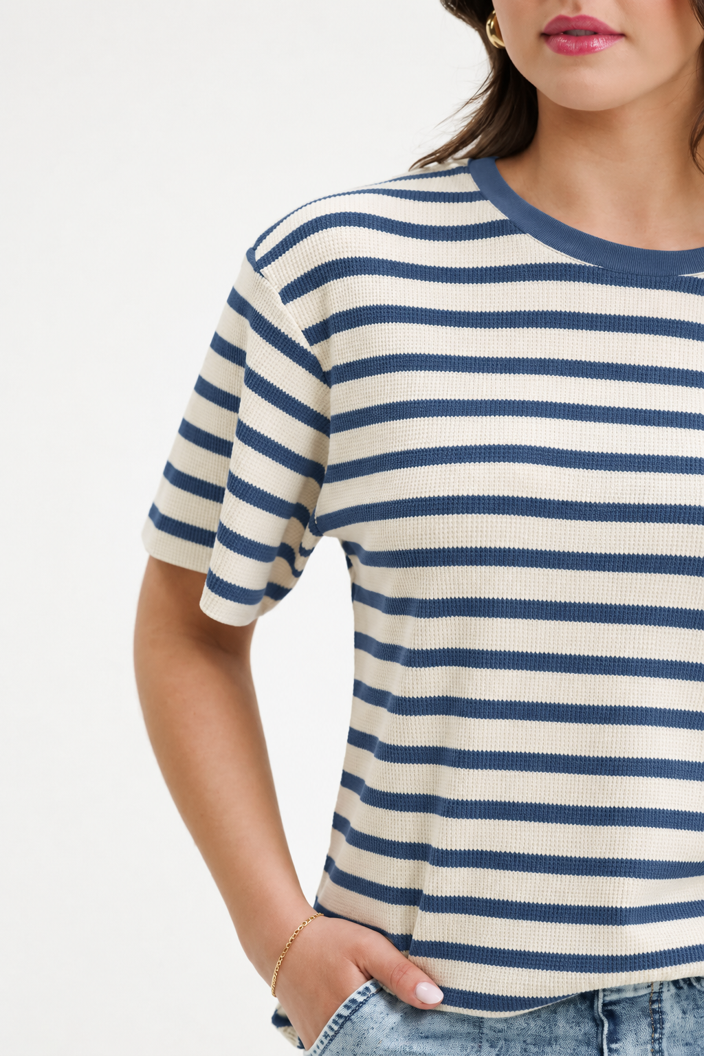 Homelee Rony Tee | Off Duty Stripes