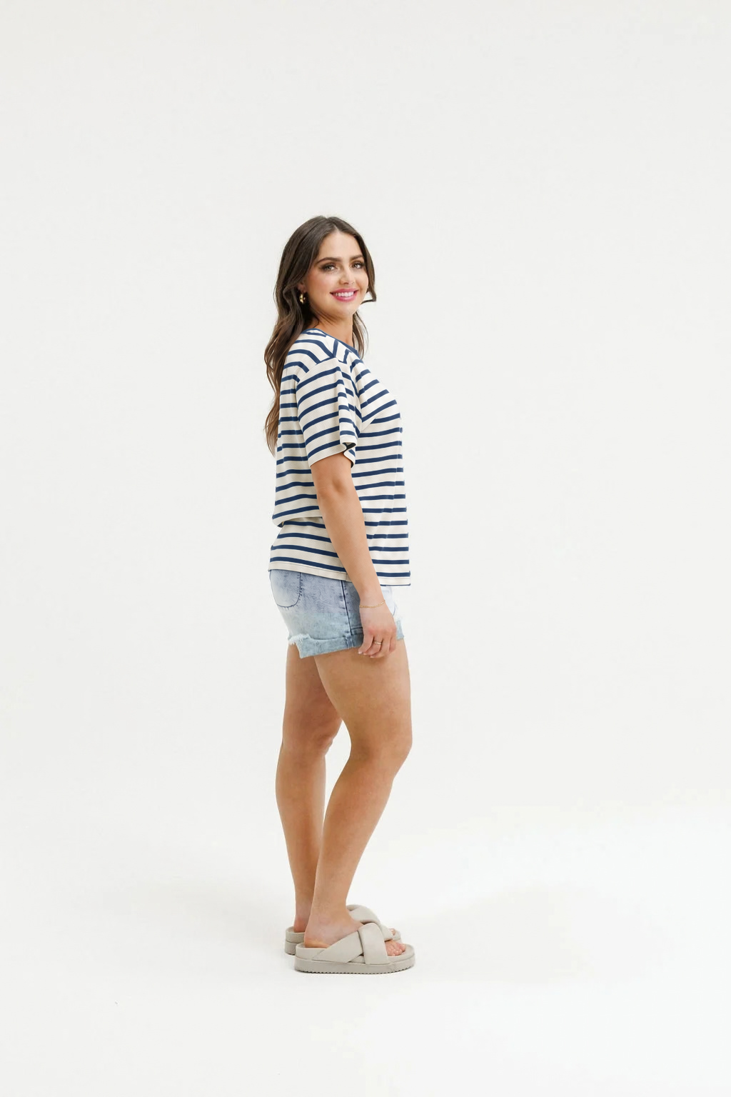 Homelee Rony Tee | Off Duty Stripes