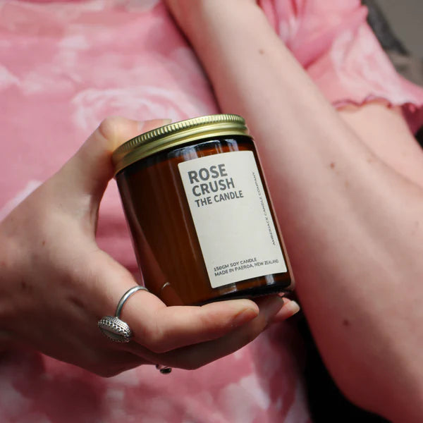 Amberjack Regular Soy Candle - Rose Crush
