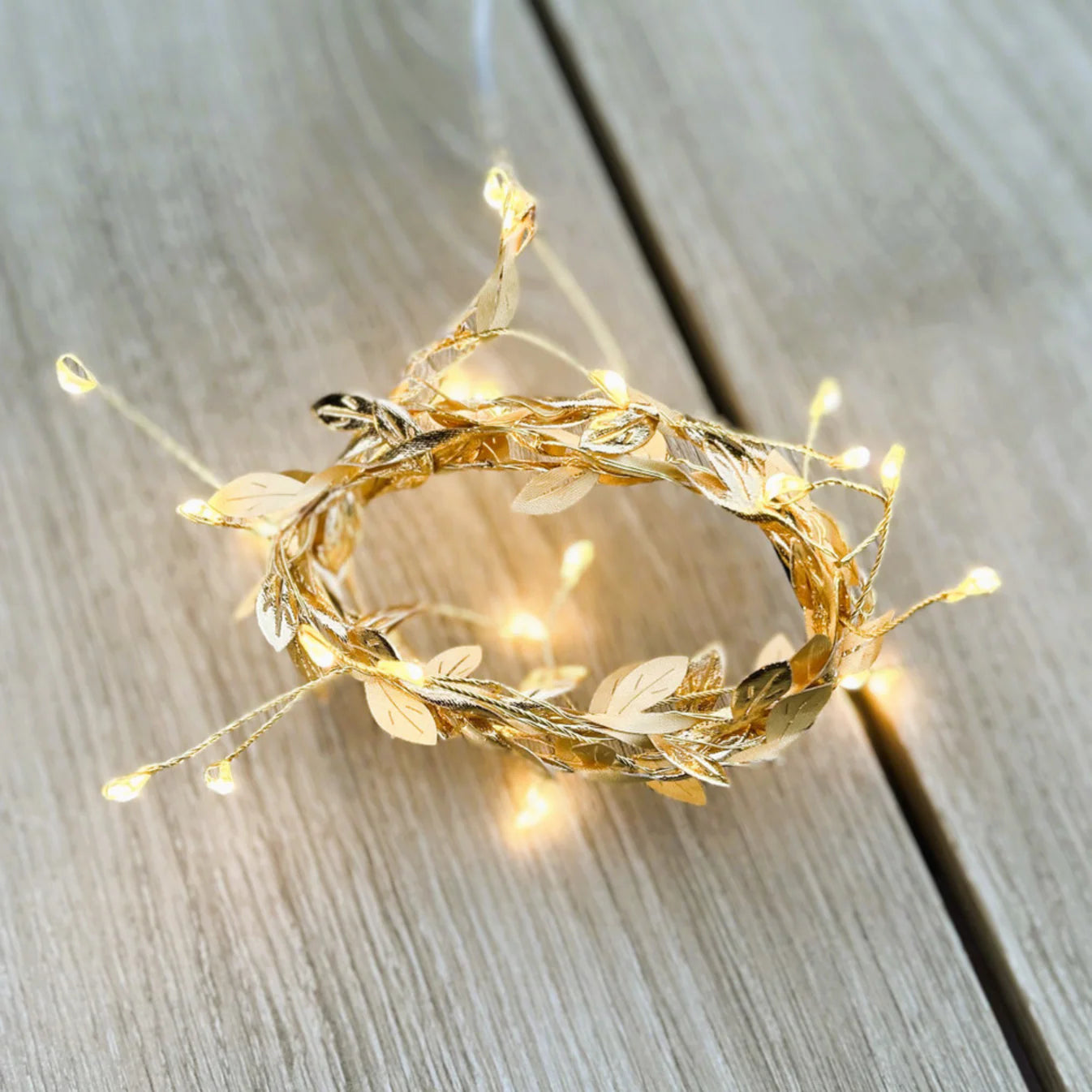 Stellar 1.2m Gold Garland (fabric) Seed Light