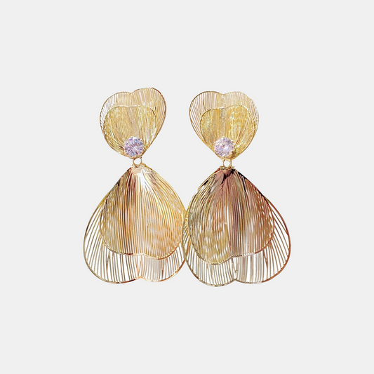 Antigone Solace Stud Earrings | Gold