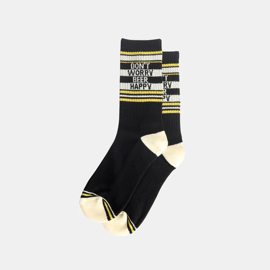 Novelty Socks | Don't Worry Beer Happy