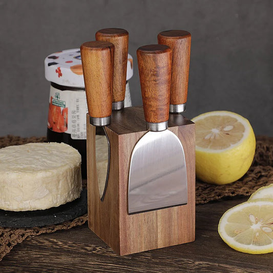 Corey Cheese Knife Block
