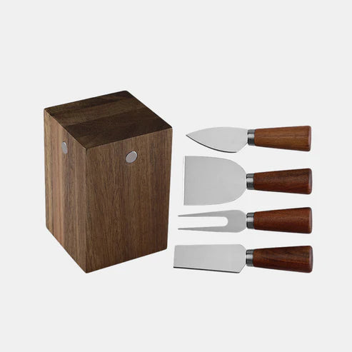 Corey Cheese Knife Block