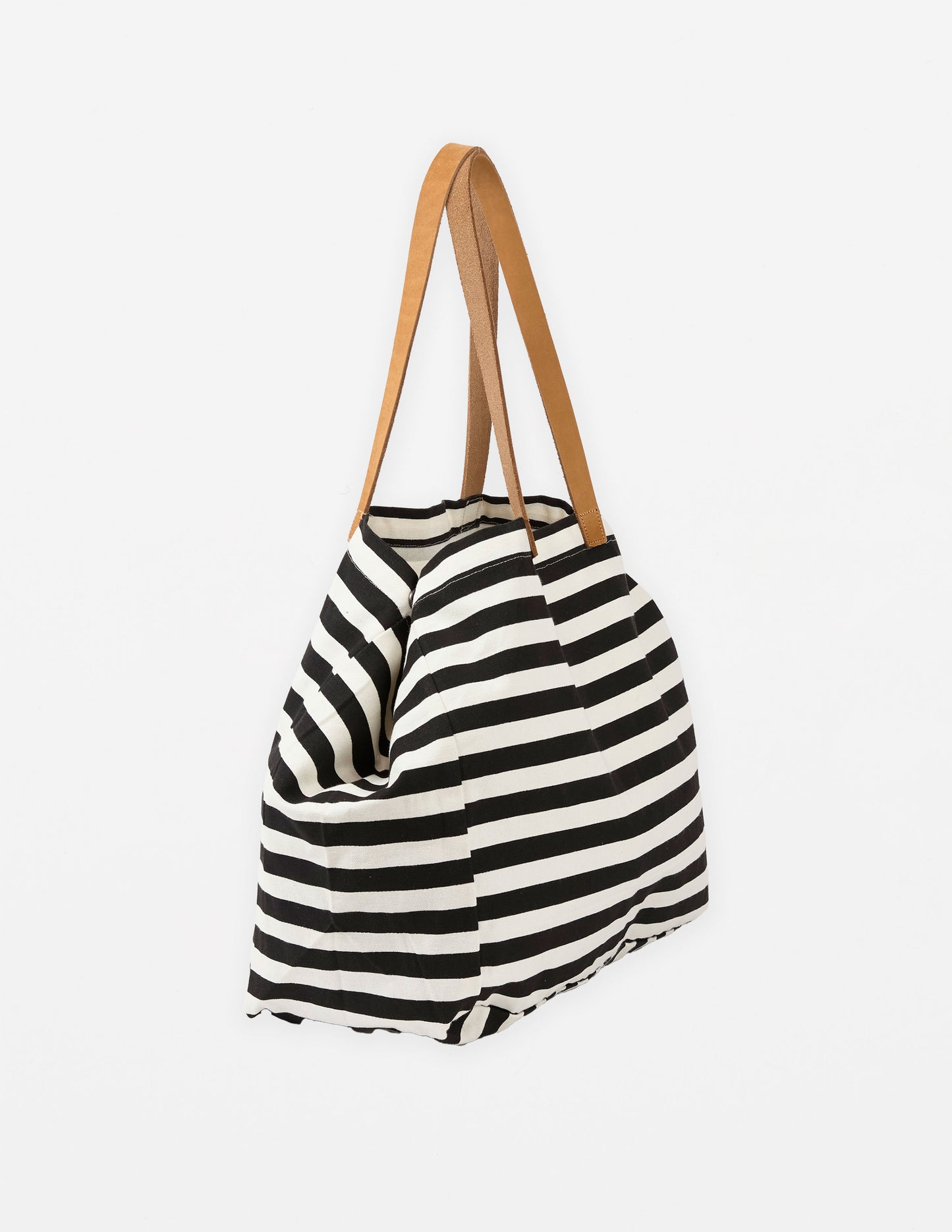 Stella + Gemma Bodrum Tote | Black White Stripe