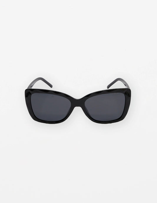 Stella + Gemma Polarised Sunglasses - Melrose Black