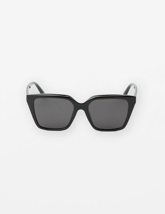 Stella + Gemma Willow Polarised Sunglasses | Black