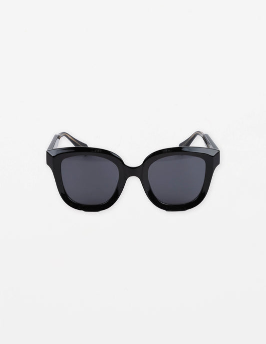 Stella + Gemma Manhatten Polarised Sunglasses | Black