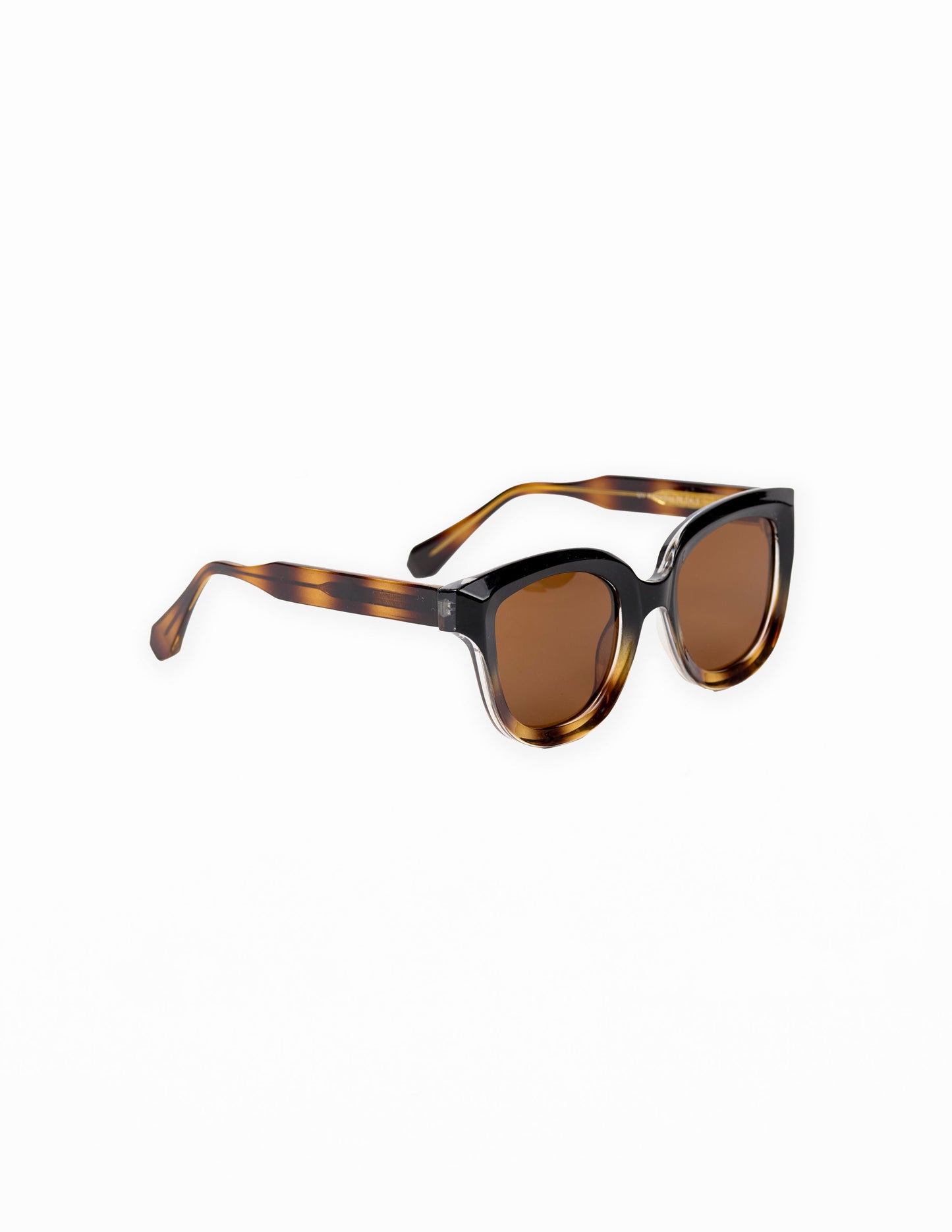 Stella + Gemma San Fran Polarised Sunglasses | Dark Tort