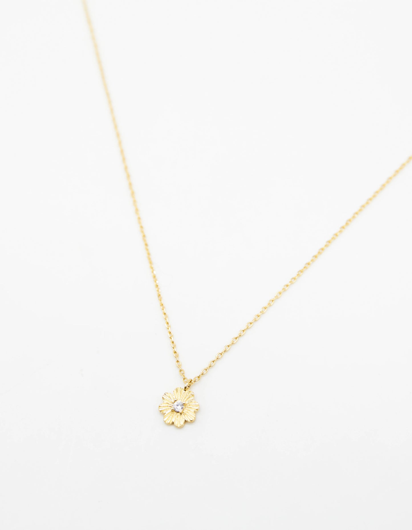 Stella + Gemma Daisy with Crystal Necklace