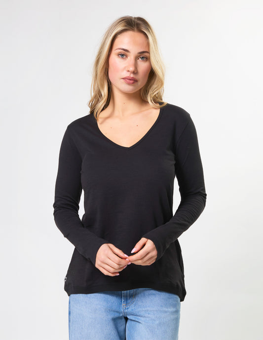 Stella + Gemma Park V Top | Black