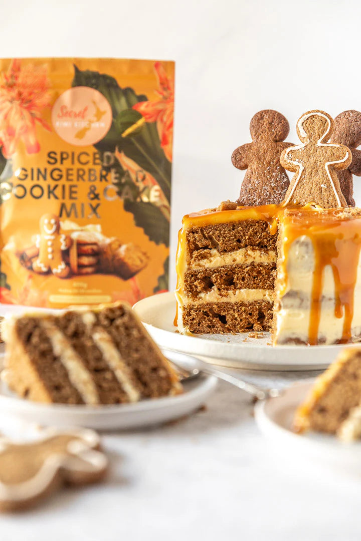 Secret Kiwi Kitchen | Gingerbread Cookie & Cake Mix
