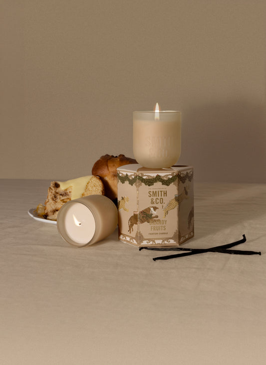 Smith & Co Festive Candle 80g - Brandy Fruits