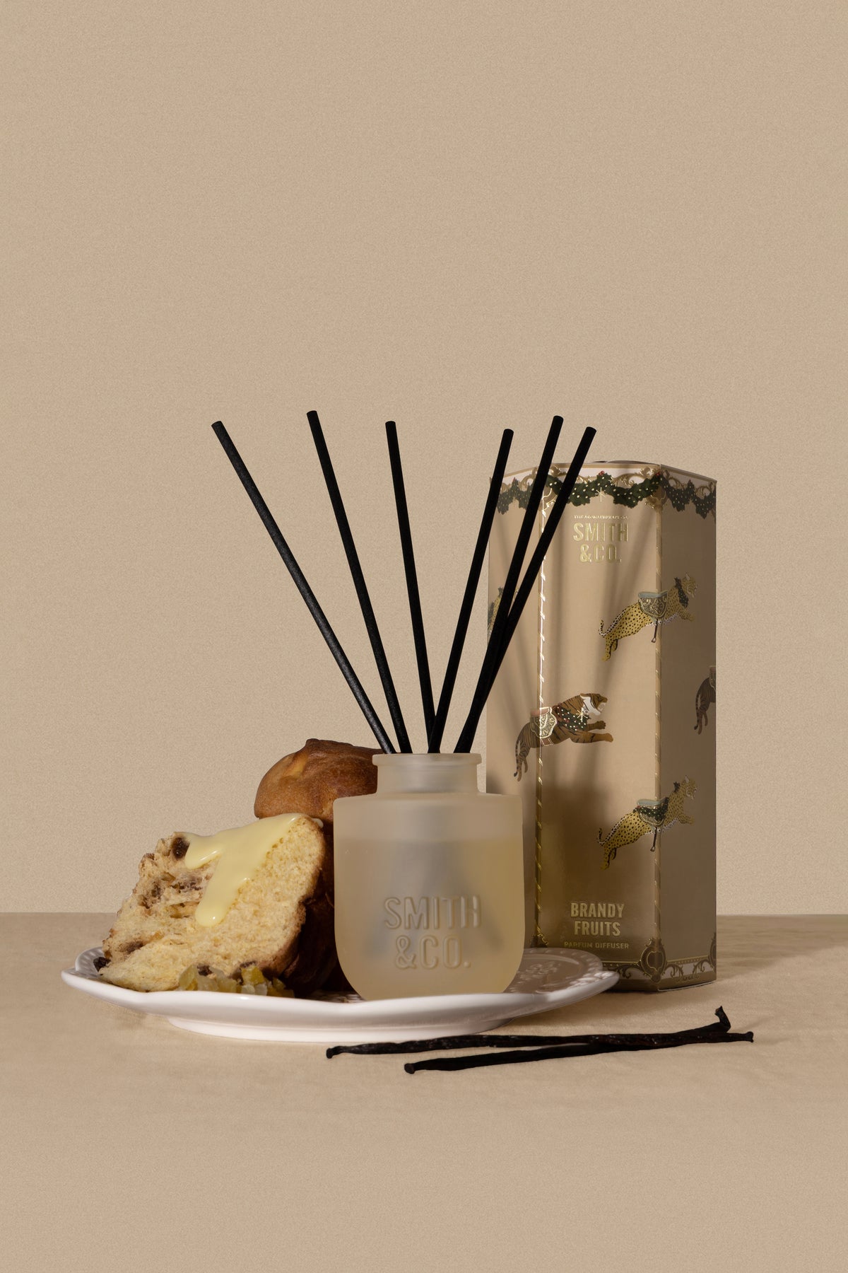 Smith & Co Festive Diffuser 100ml - Brandy Fruits
