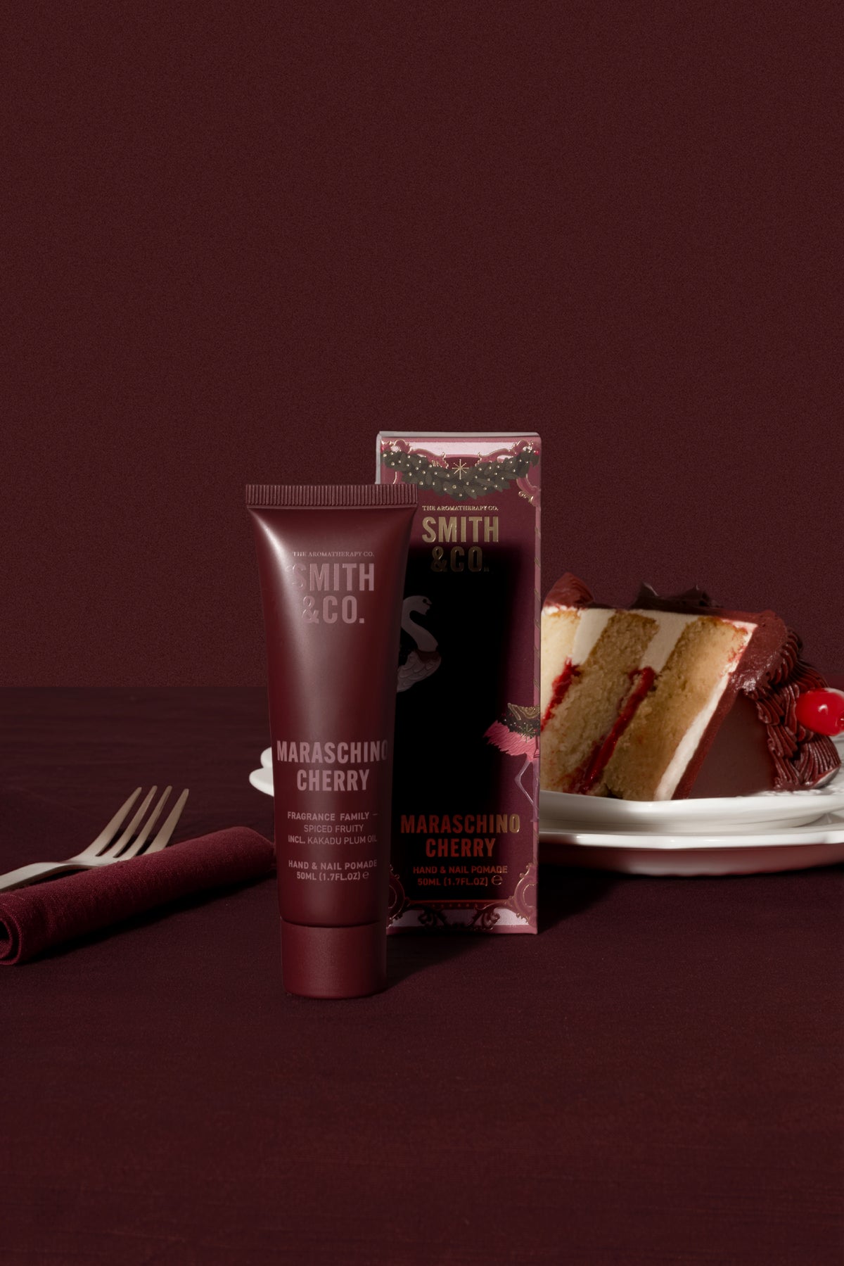 Smith & Co. Festive Hand & Nail Pomade 50ml - Maraschino Cherry