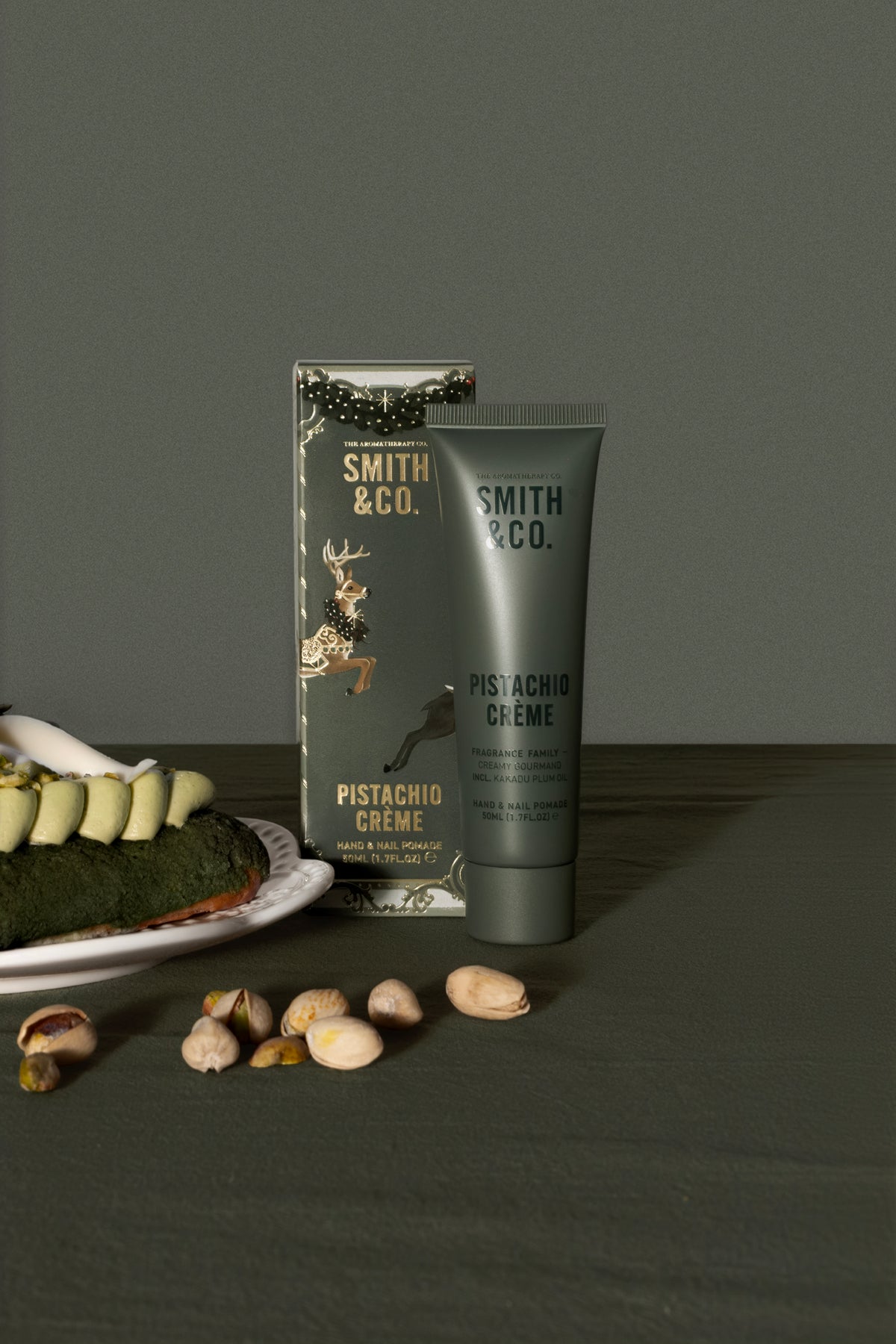 Smith & Co. Festive Hand & Nail Pomade 50ml - Pistachio Crème