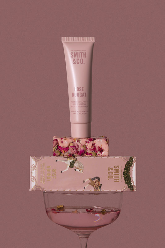 Smith & Co. Festive Hand & Nail Pomade 50ml - Rose Nougat