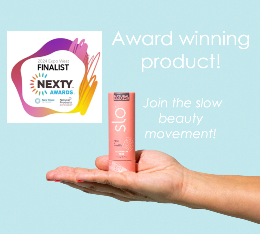 Slo Natural Deodorant | Rose + Vanilla