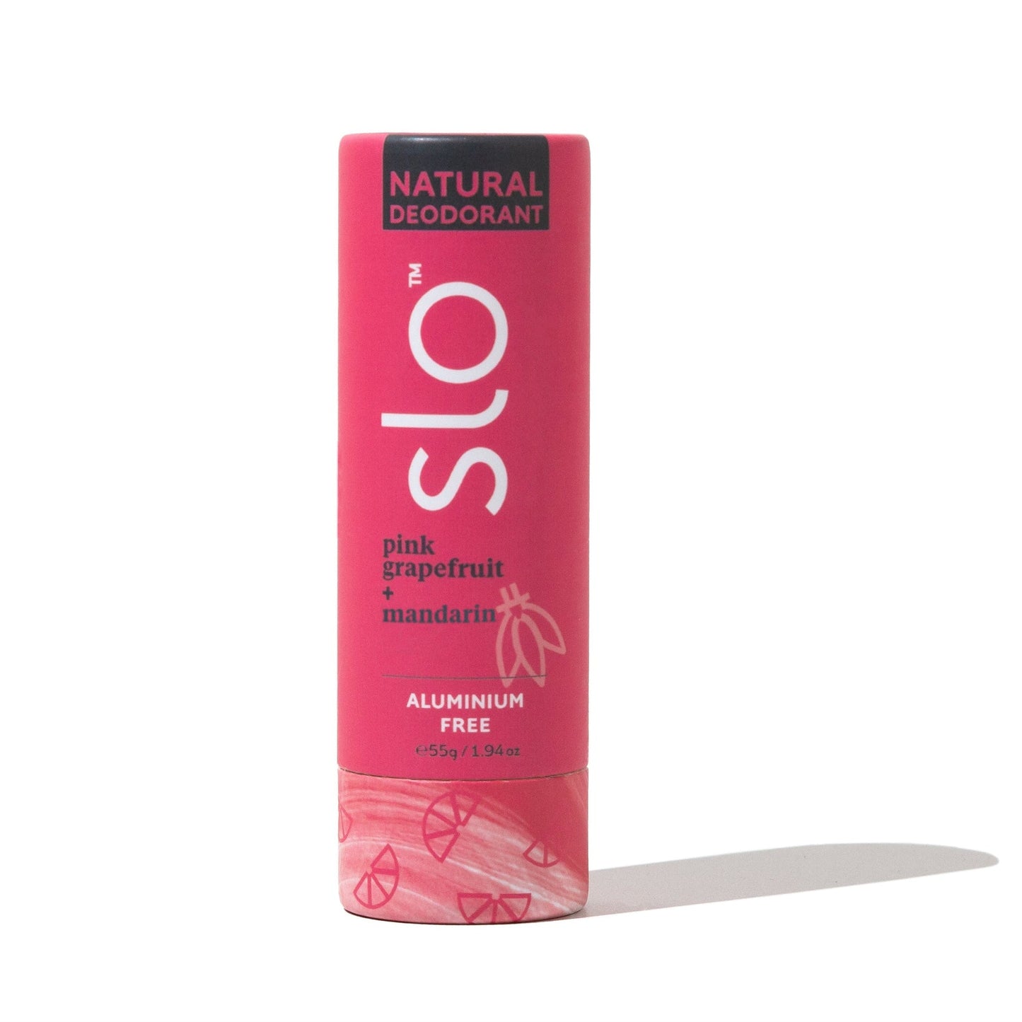 Slo Natural Deodorant | Pink Grapefruit + Mandarin