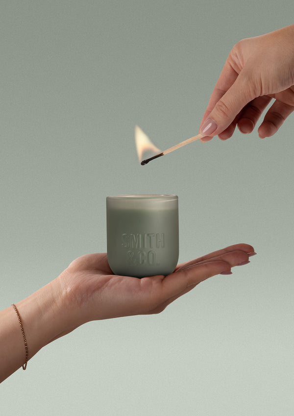 Smith and Co. Mini Candle 80g | Amber & Freesia