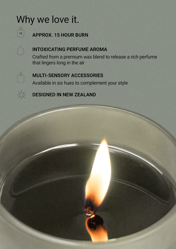 Smith and Co. Mini Candle 80g | Amber & Freesia