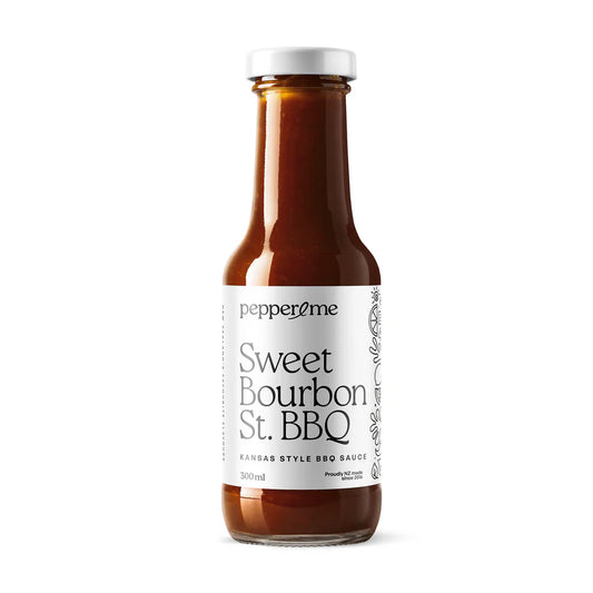 Pepper & Me Sweet Bourbon St. BBQ Sauce