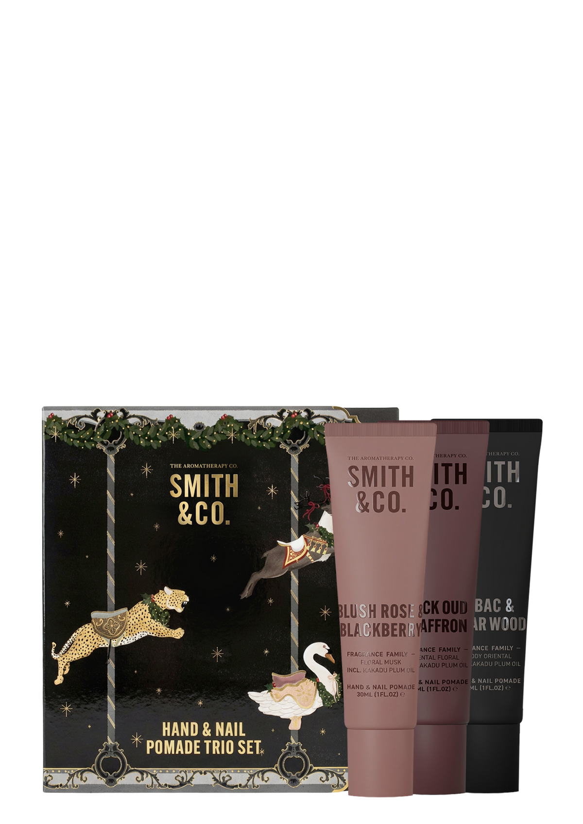 Smith & Co. Hand & Nail Pomade Trio Set - 3 x 30ml