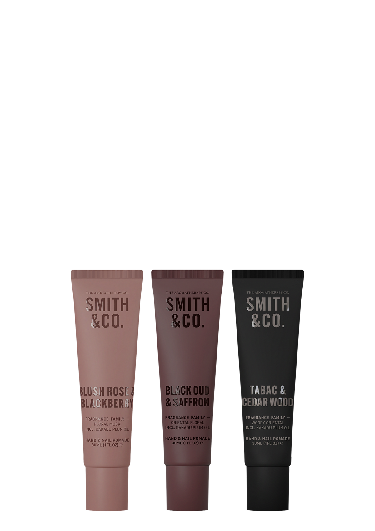 Smith & Co. Hand & Nail Pomade Trio Set - 3 x 30ml