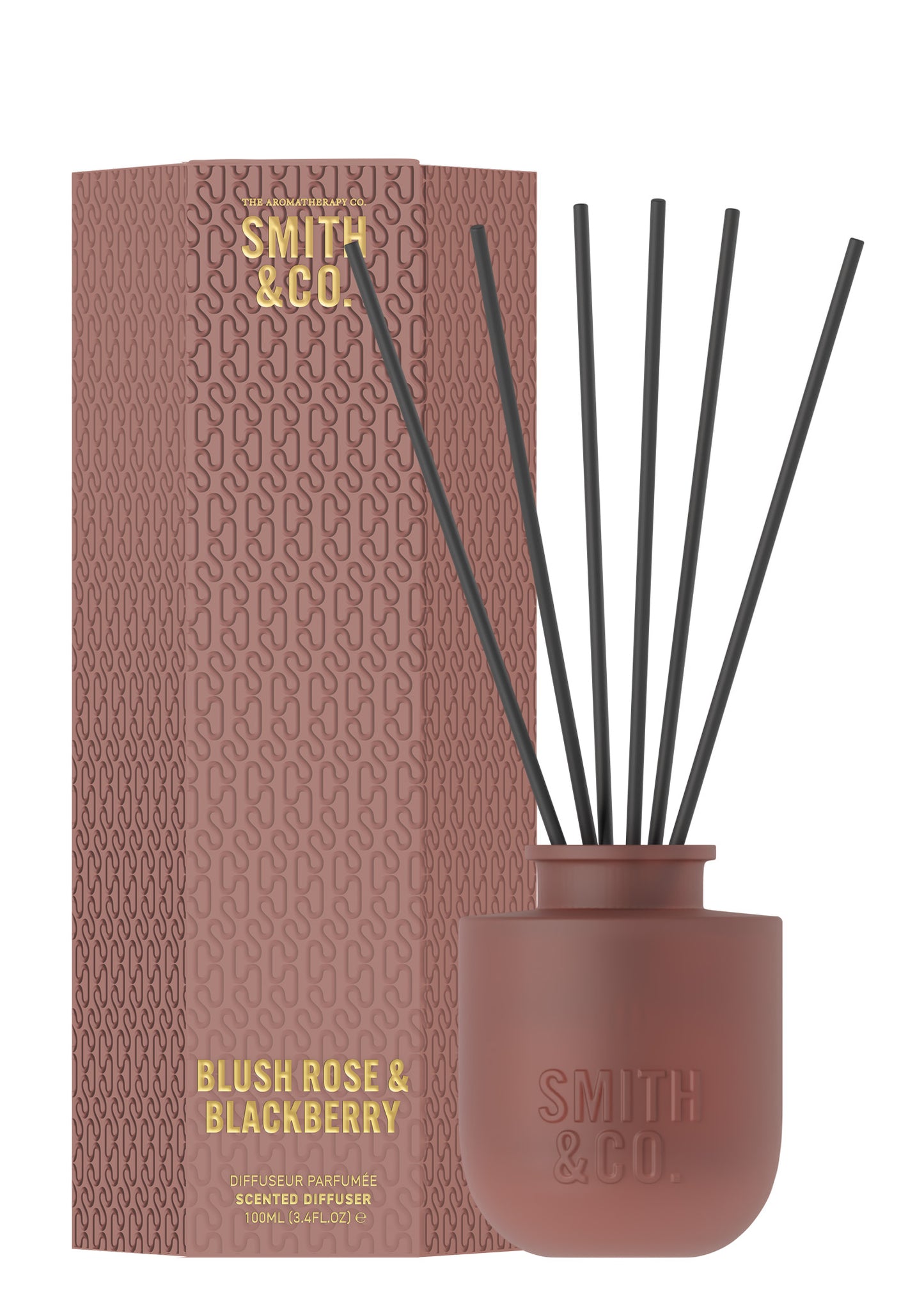 Smith & Co Mini Diffuser | Blush Rose & Blackberry 100ml