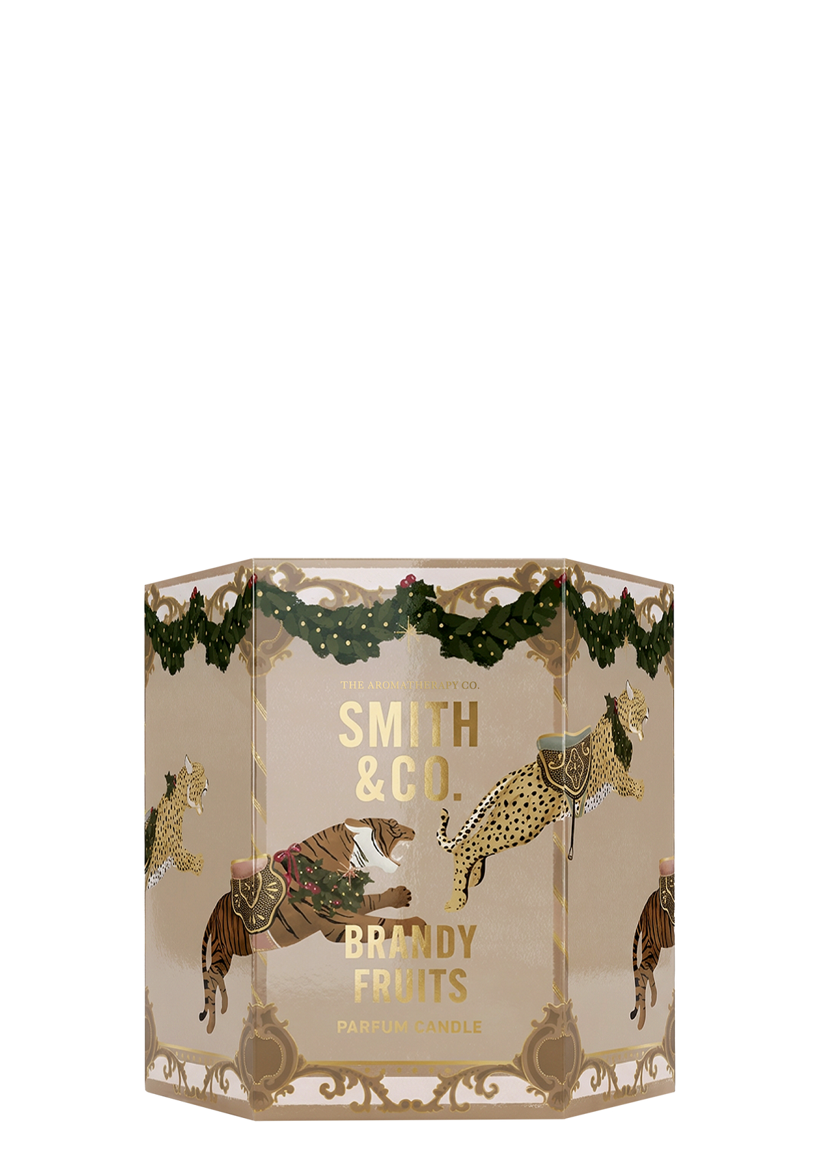 Smith & Co Festive Candle 80g - Brandy Fruits