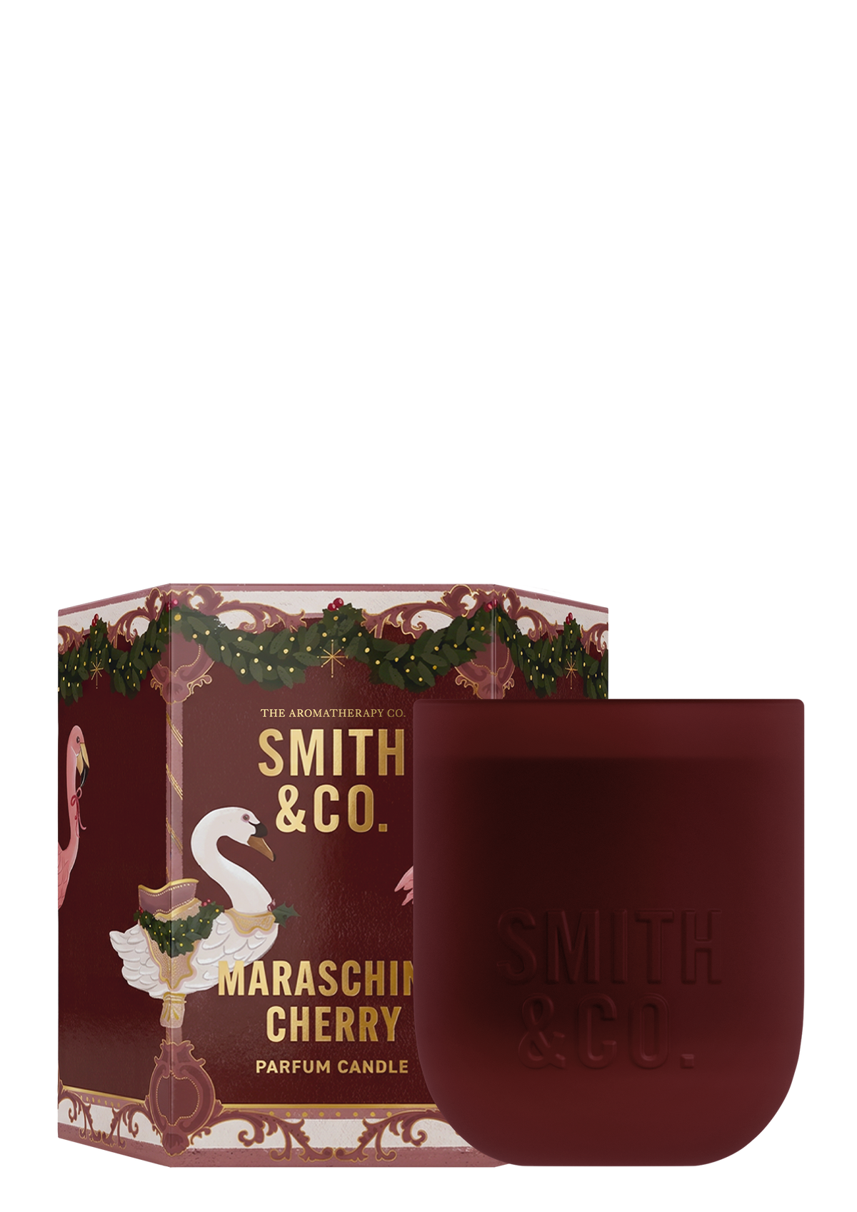 Smith & Co Festive Candle 80g - Maraschino Cherry