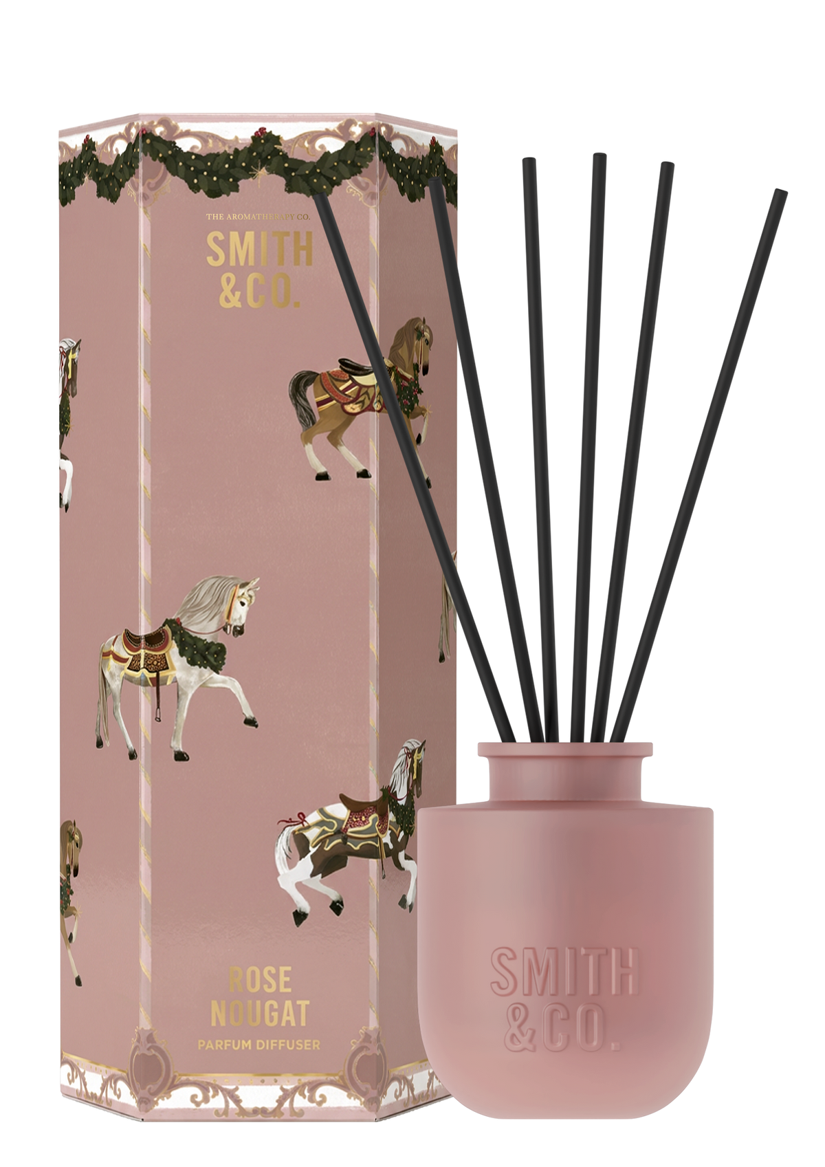 Smith & Co Festive Diffuser 100ml - Rose Nougat