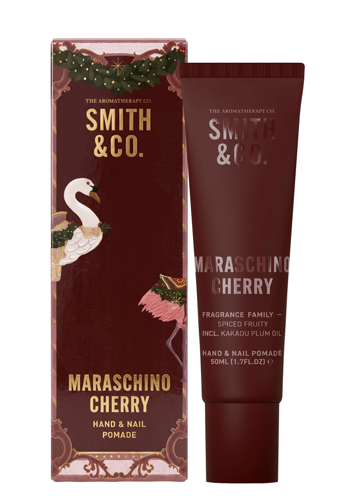 Smith & Co. Festive Hand & Nail Pomade 50ml - Maraschino Cherry