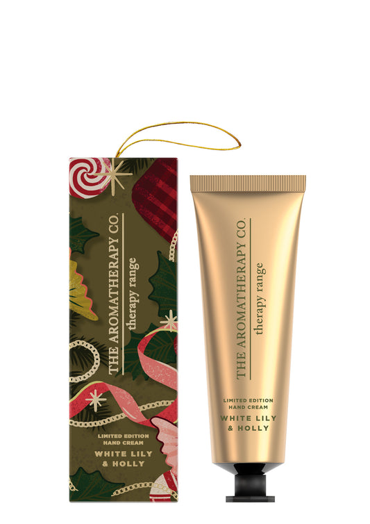 Therapy Limited Edition Festive Collection Hand Cream | White Lily & Holly