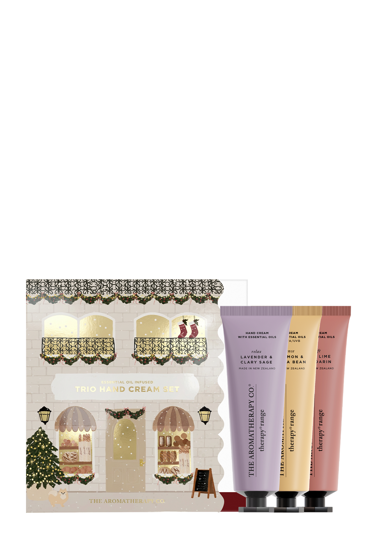 Therapy Festive Trio Hand Cream Set 3 x 30ml - Relax, Balance & Uplift