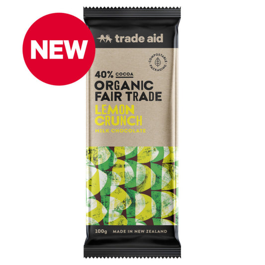 Trade Aid Chocolate - Lemon Crunch