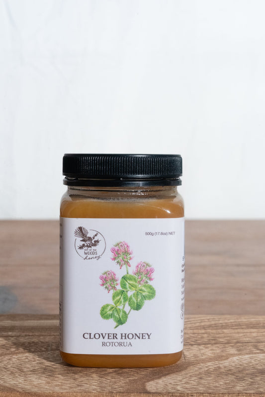 Out of the Woods Honey | Rotorua Clover 500g
